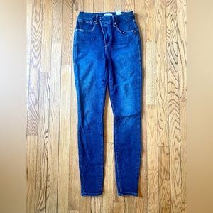 Size 2 / 26 Good American skinny jeans